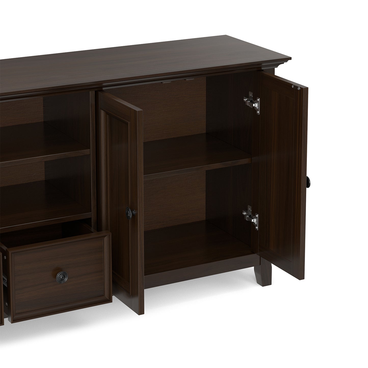 Brunette Brown | Amherst 84 inch TV Media Stand