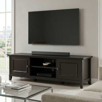 Hickory Brown | Amherst 72 inch Low TV Media Stand