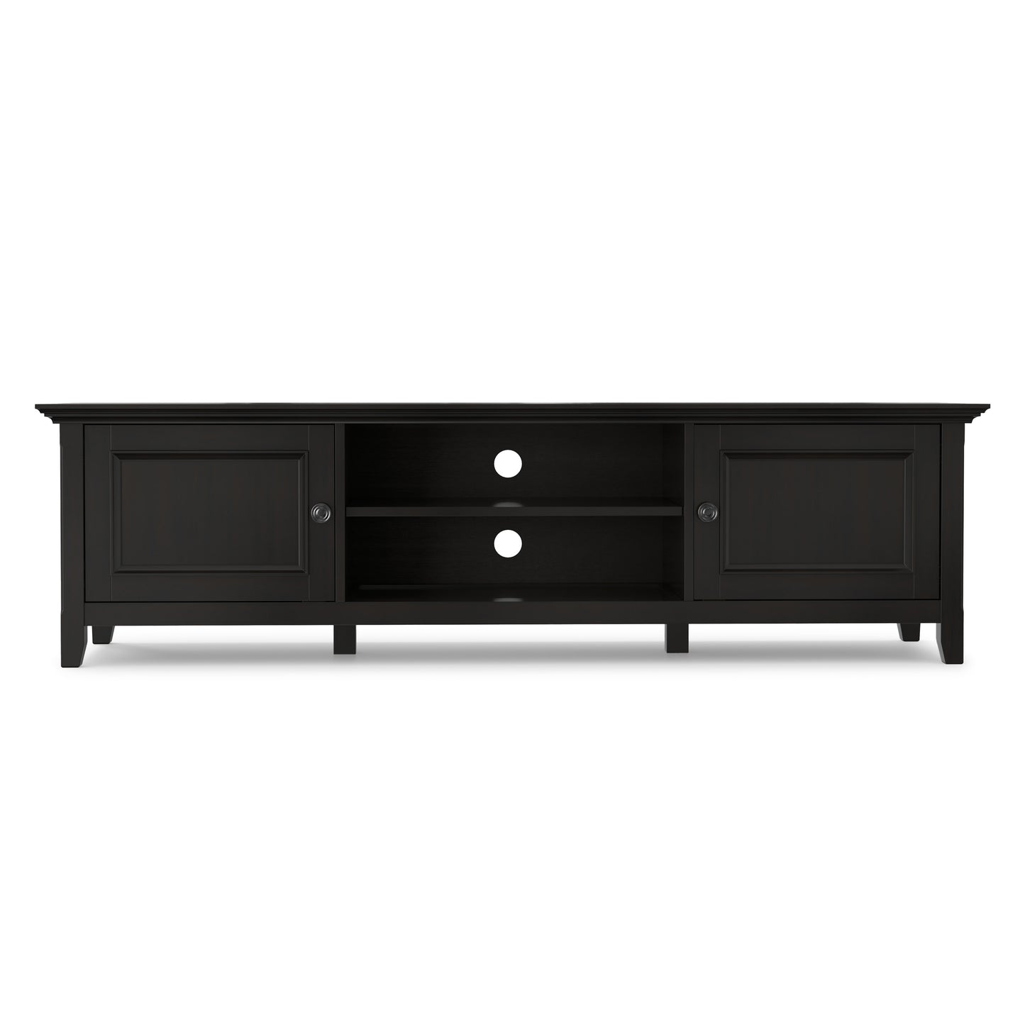 Hickory Brown | Amherst 72 inch Low TV Media Stand