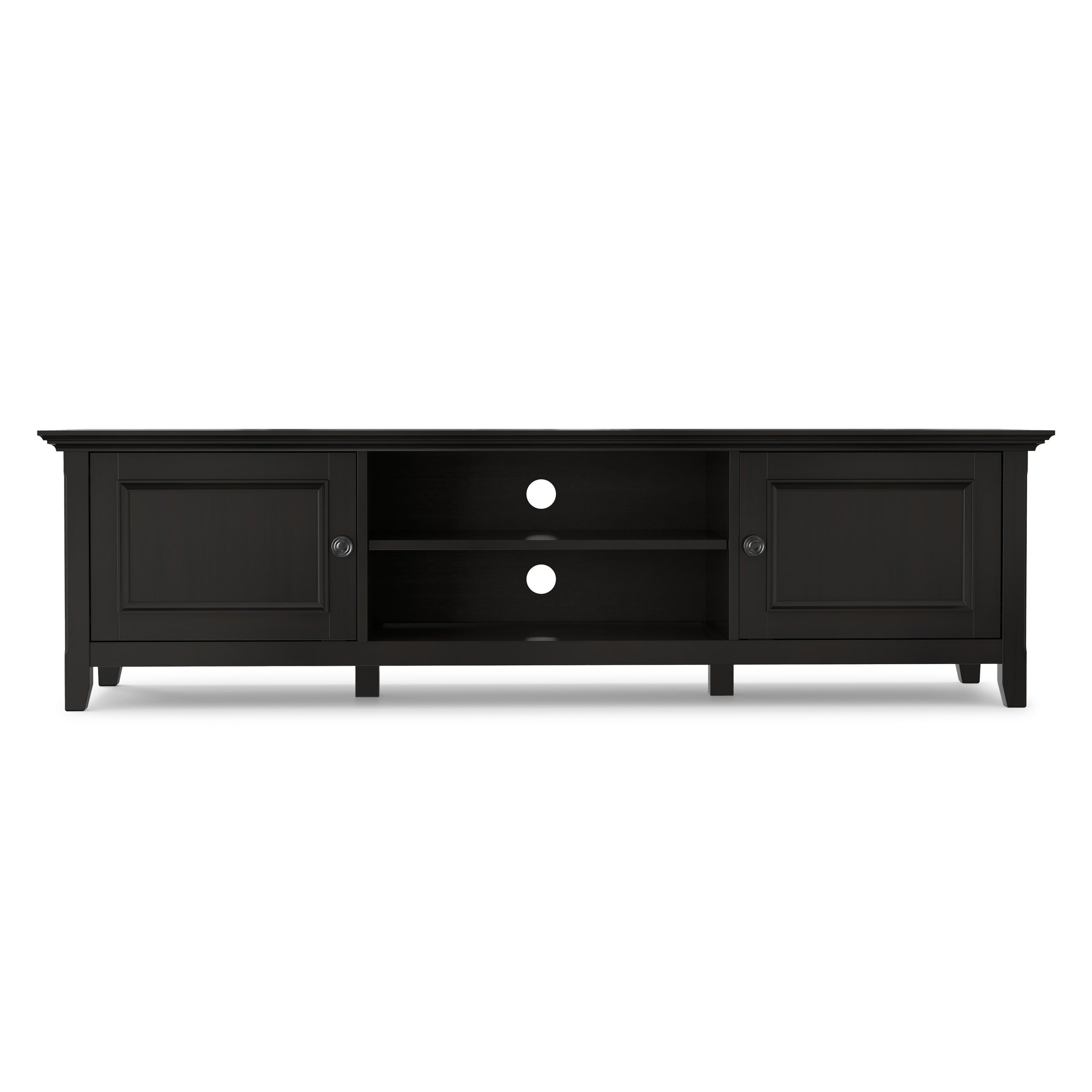 Hickory Brown | Amherst 72 inch Low TV Media Stand