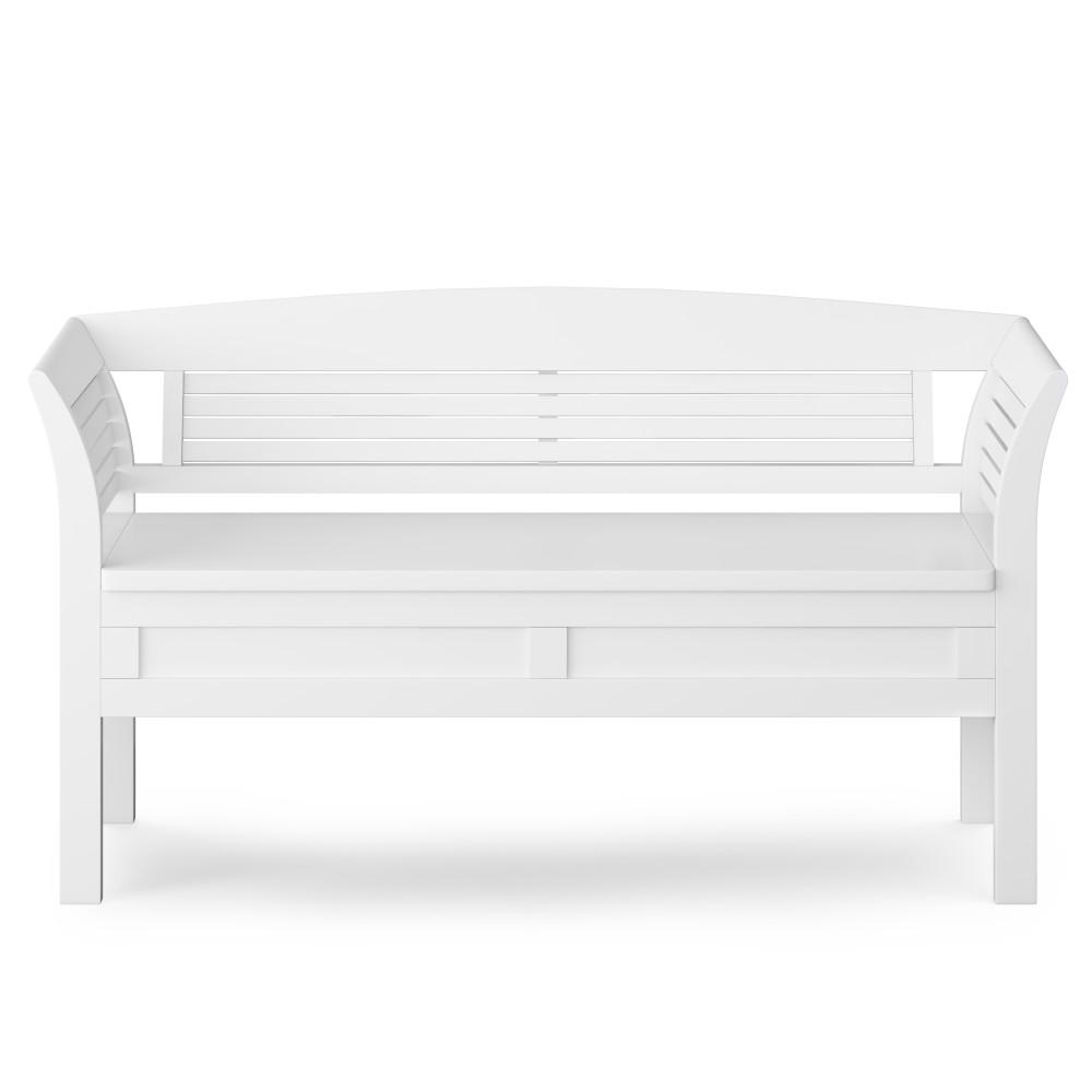 White | Arlington Entryway Bench