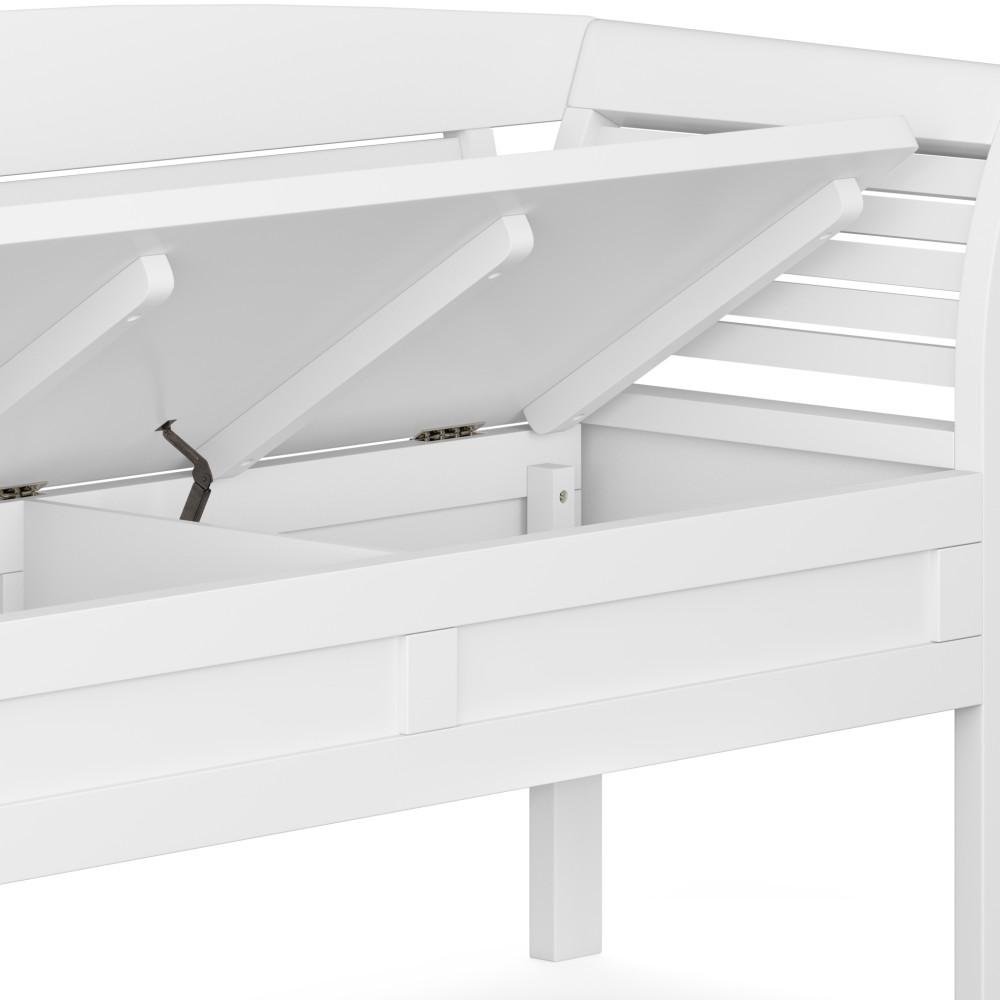 White | Arlington Entryway Bench
