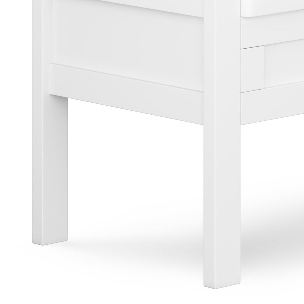 White | Arlington Entryway Bench