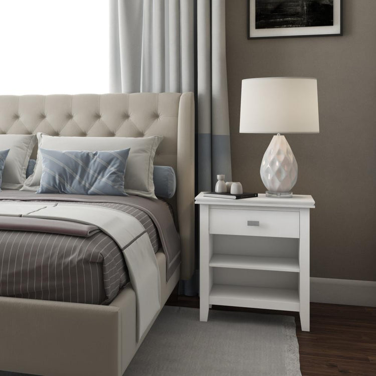 White | Artisan Bedside Table