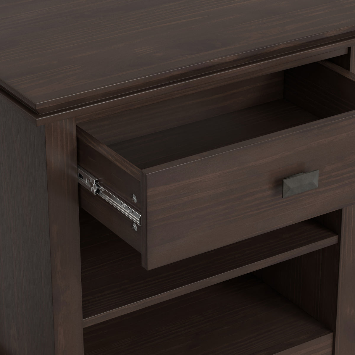 Warm Walnut Brown | Artisan Nightstand