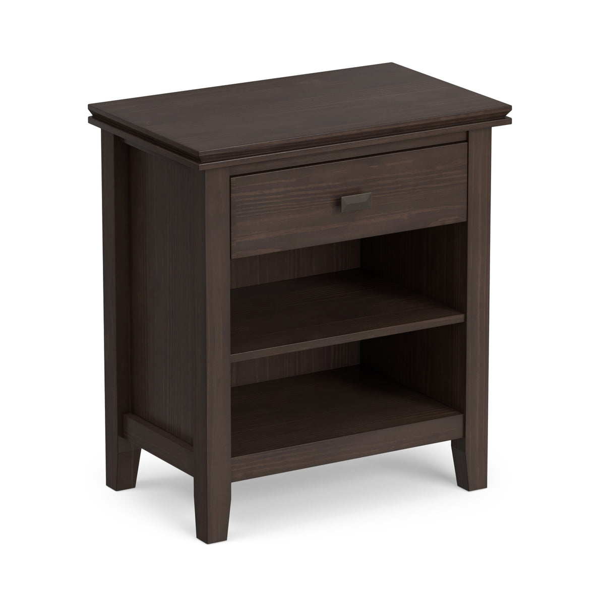 Warm Walnut Brown | Artisan Nightstand