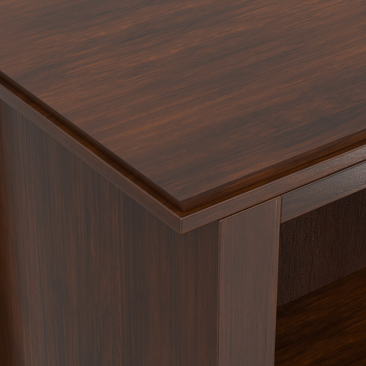 Russet Brown | Artisan 5 Shelf Bookcase