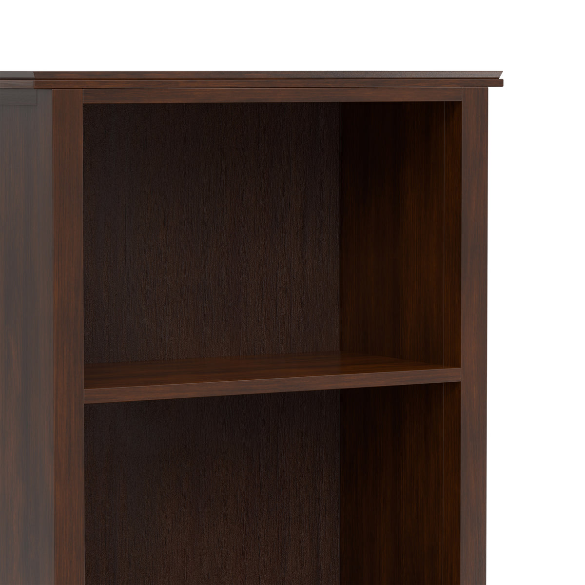 Russet Brown | Artisan 5 Shelf Bookcase