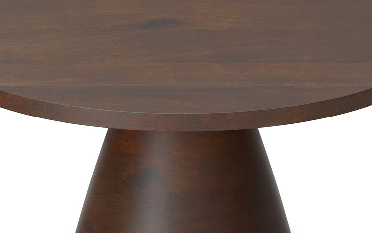 Walnut | Winnie Round Coffee Table in Acacia