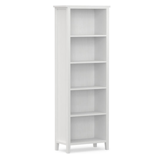 White | Artisan 5 Shelf Bookcase