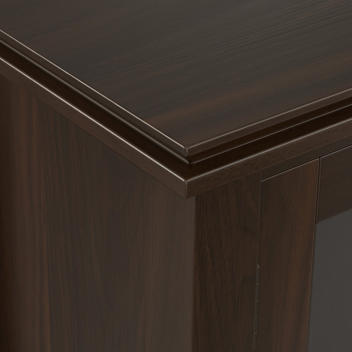 Tobacco Brown | Artisan Low Storage Cabinet