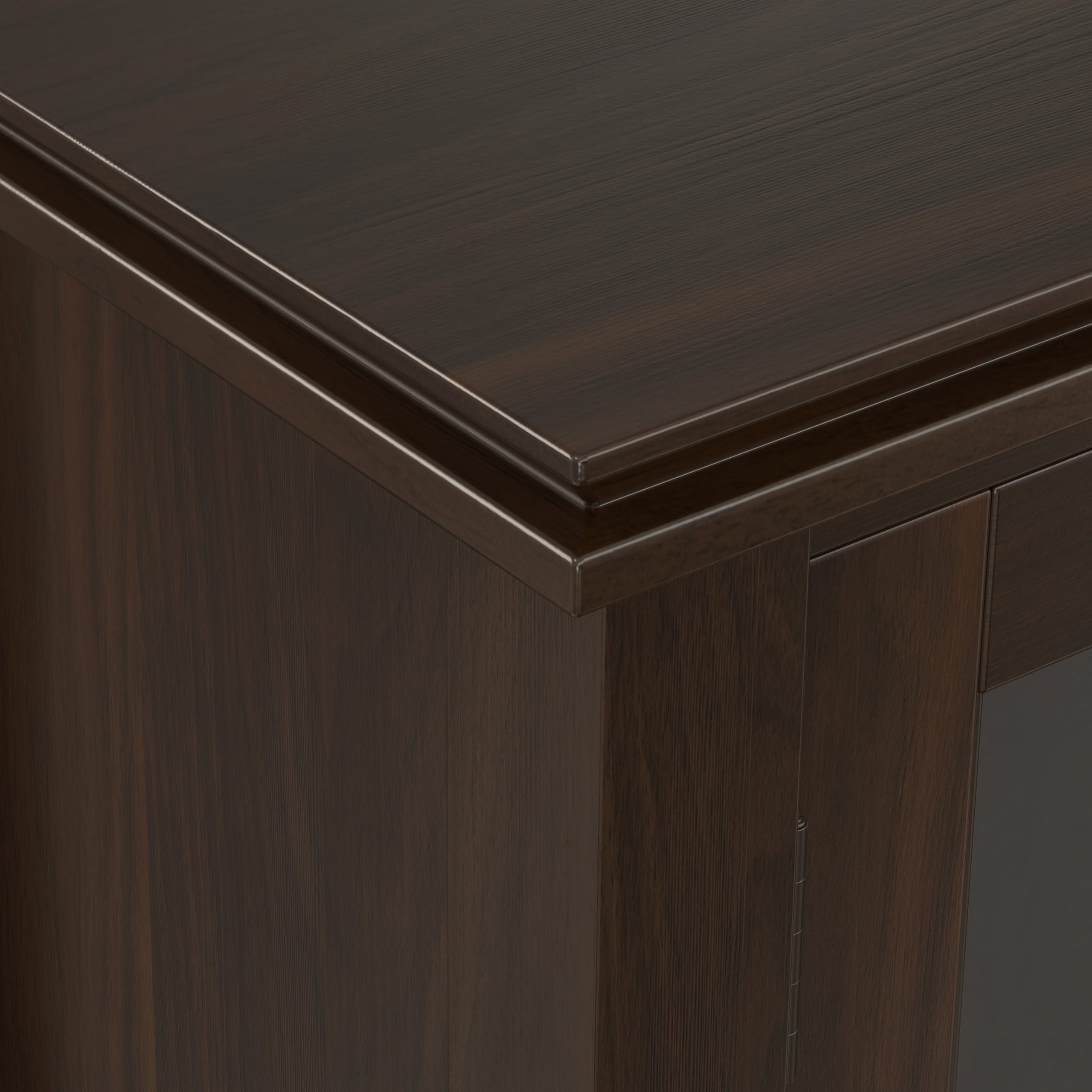 Tobacco Brown | Artisan Low Storage Cabinet