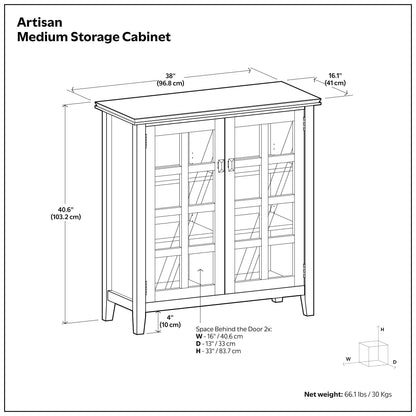 Black | Artisan Storage Cabinet