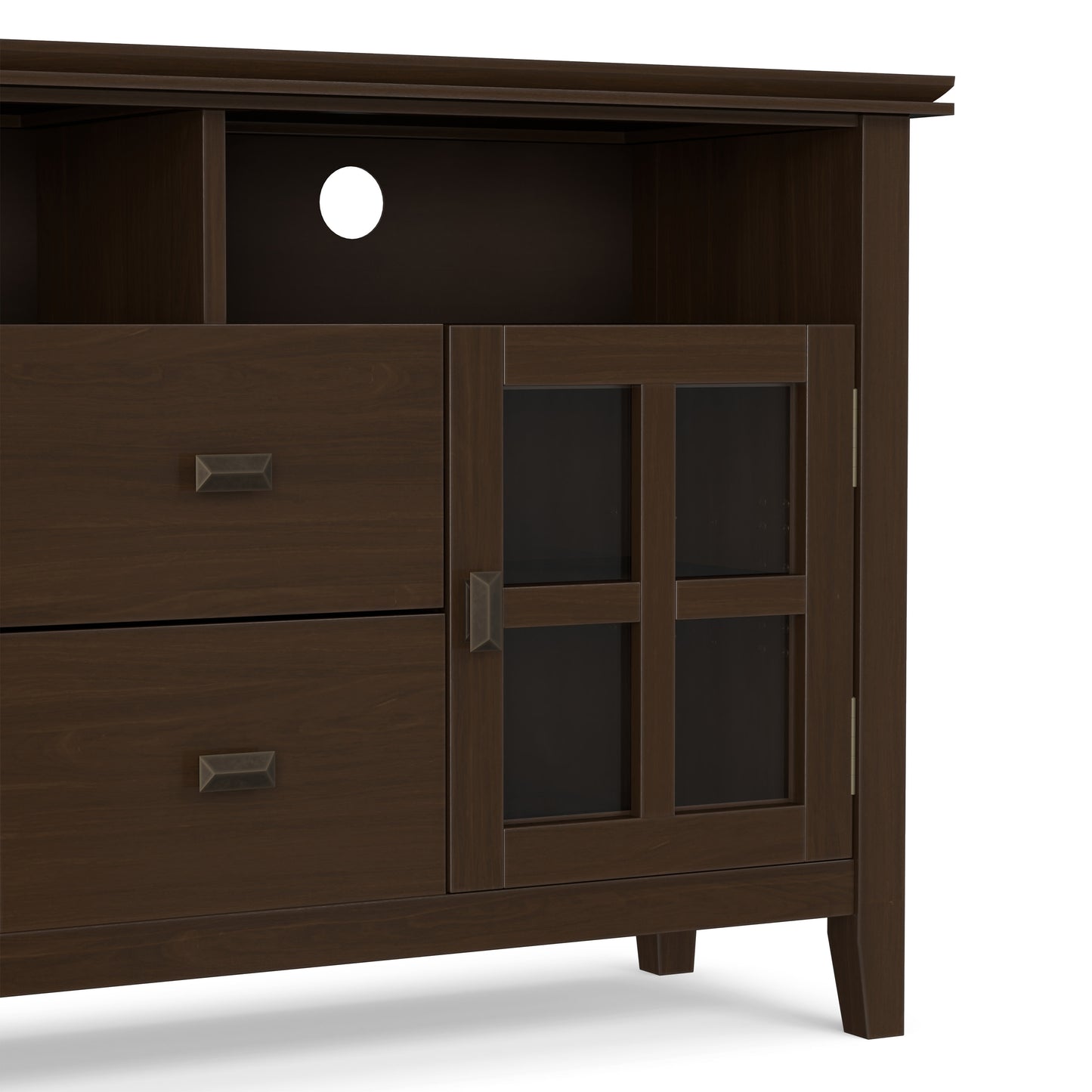 Natural Aged Brown | Artisan TV Media Stand