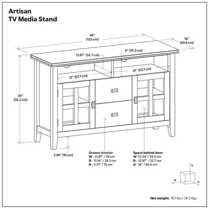 Artisan TV Media Stand