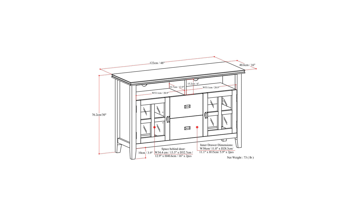 Artisan TV Media Stand