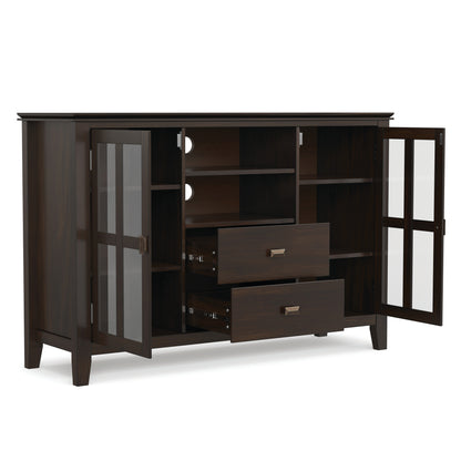 Dark Chestnut Brown | Artisan Tall TV Media Stand