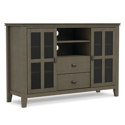 Farmhouse Grey | Artisan Tall TV Media Stand