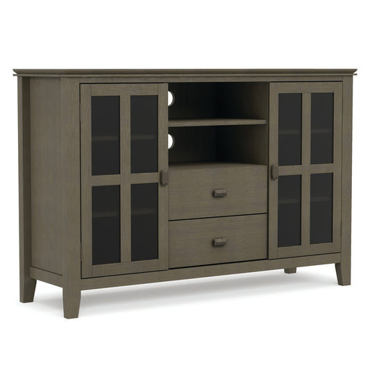Farmhouse Grey | Artisan Tall TV Media Stand