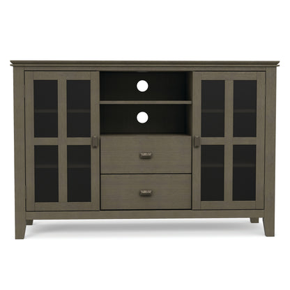 Farmhouse Grey | Artisan Tall TV Media Stand