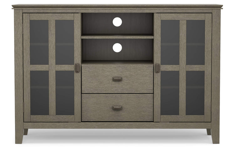 Farmhouse Grey | Artisan Tall TV Stand