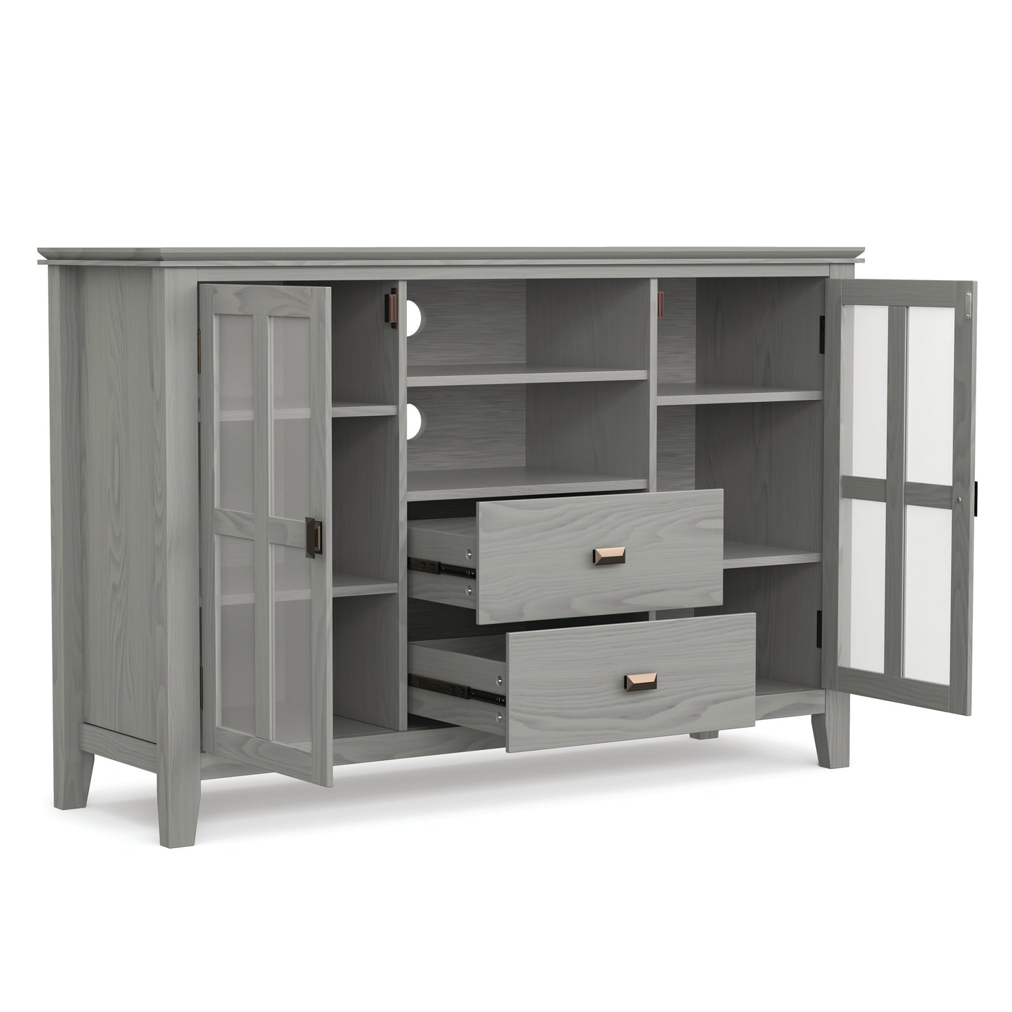 Fog Grey | Artisan Tall TV Media Stand