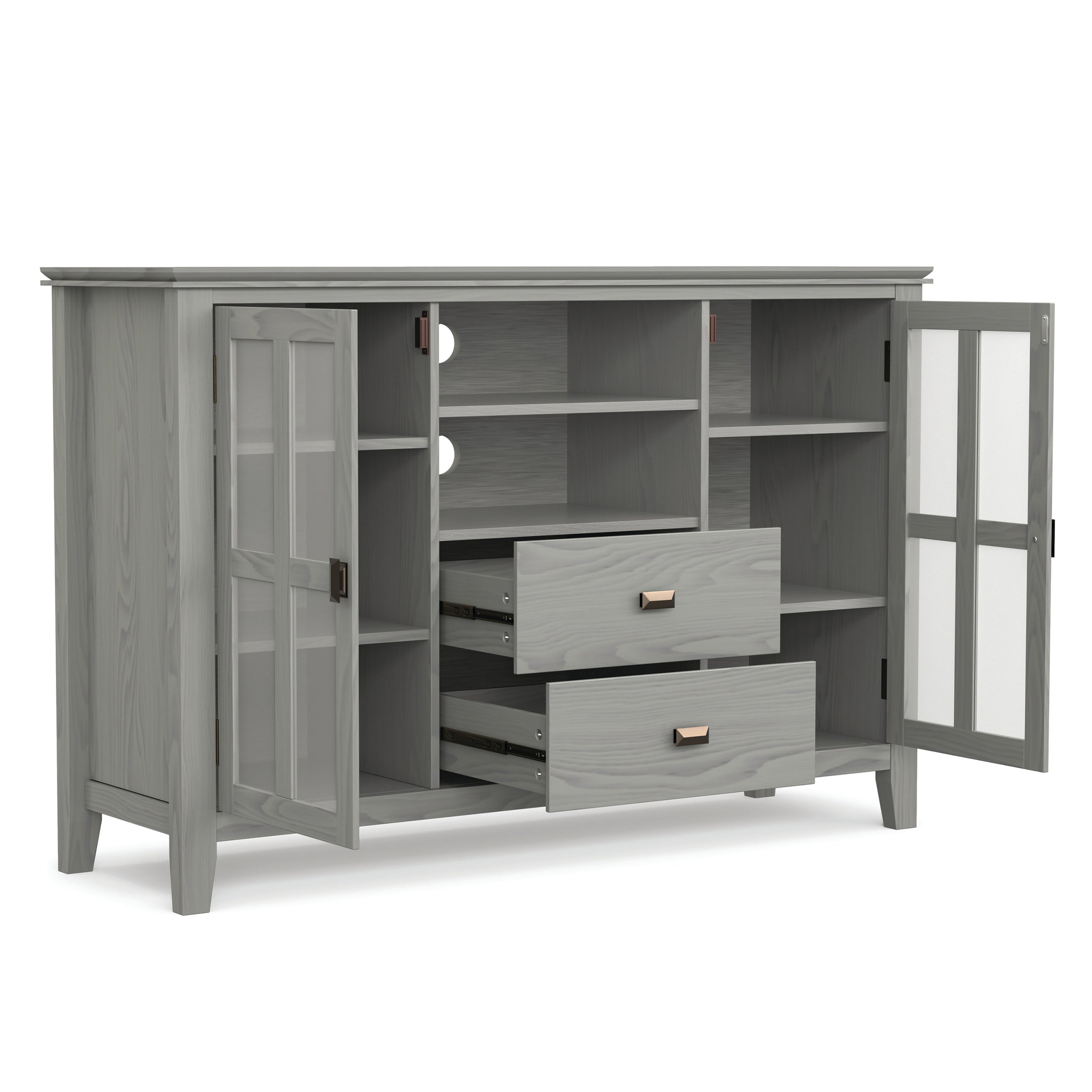 Fog Grey | Artisan Tall TV Media Stand