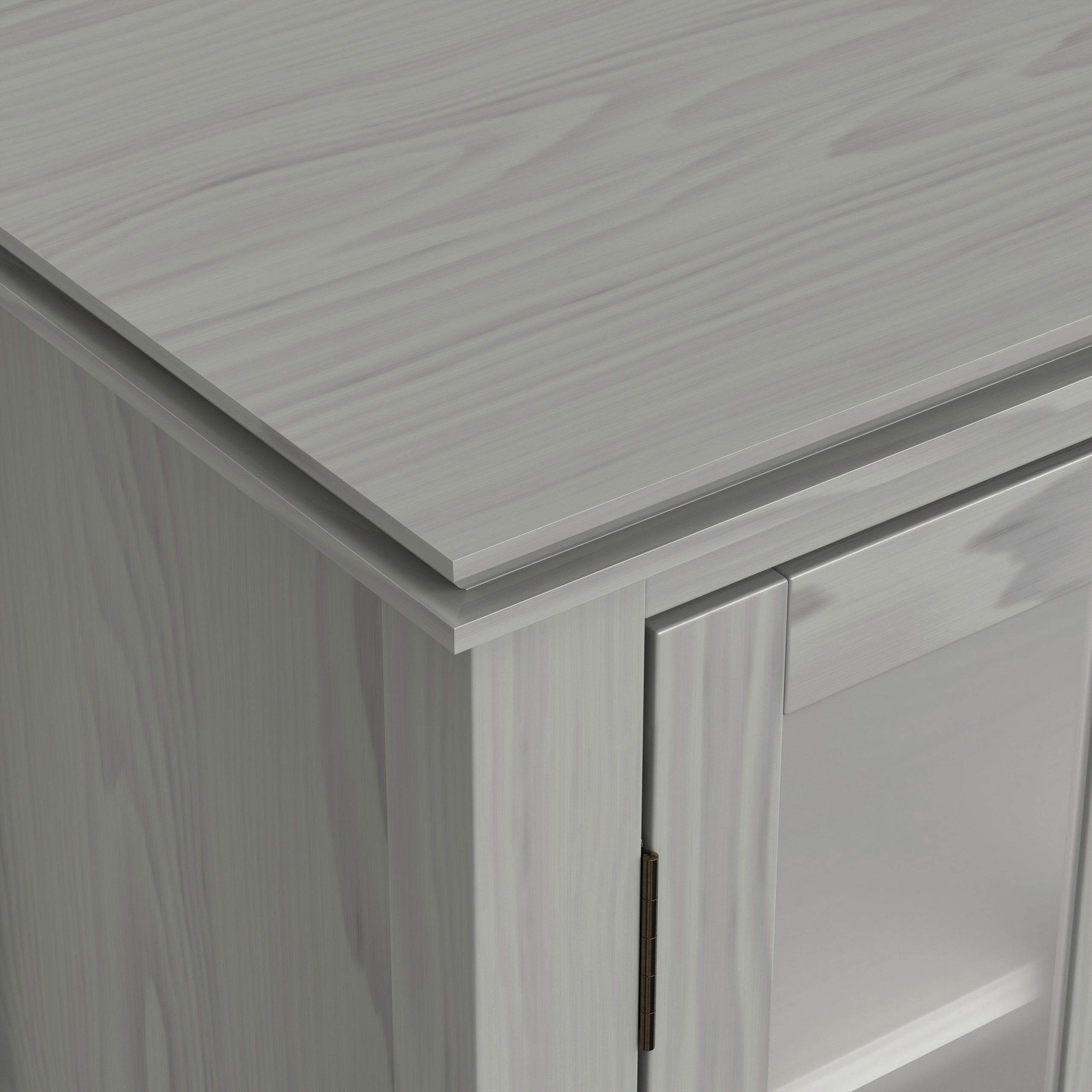 Fog Grey | Artisan Tall TV Media Stand