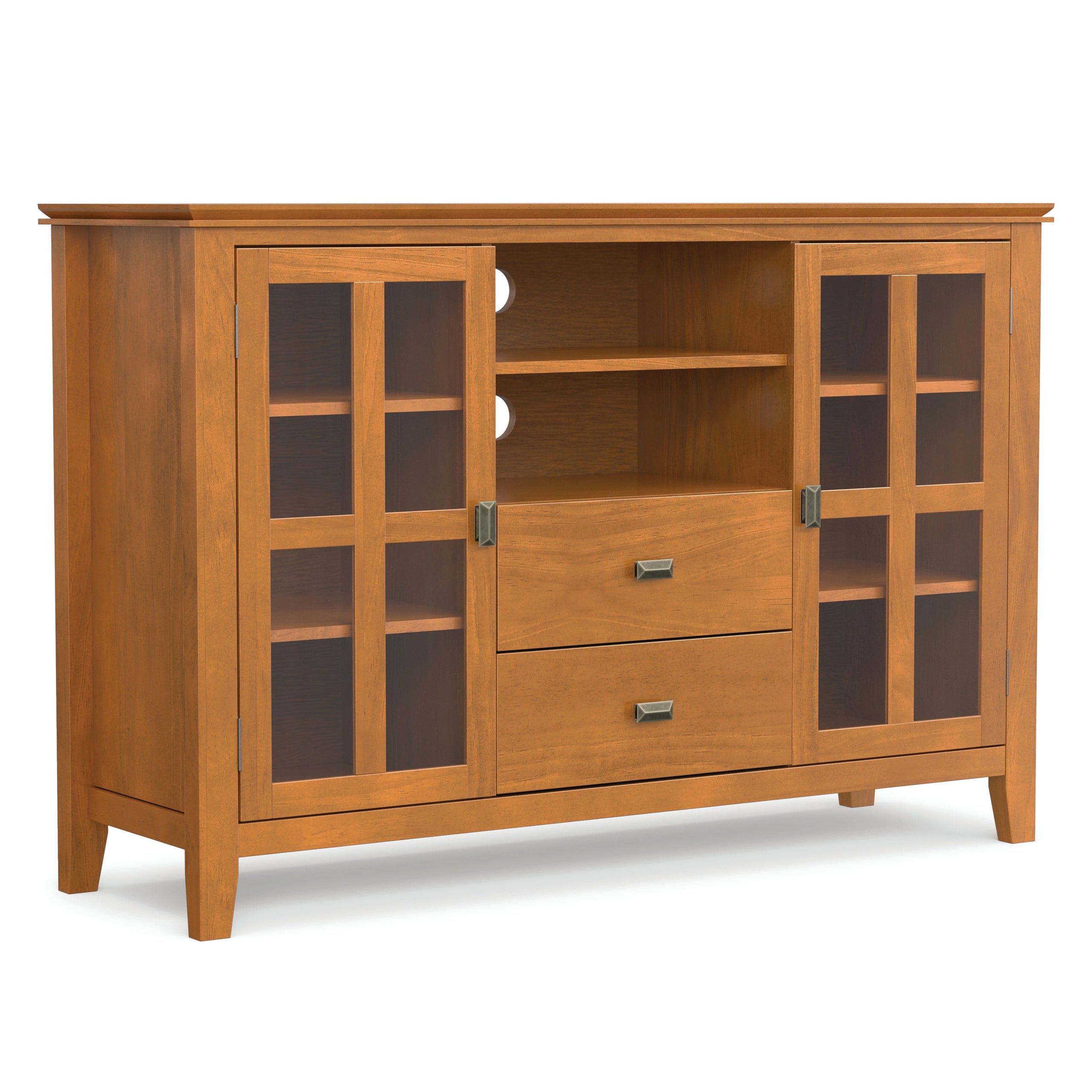 Honey Brown | Artisan Tall TV Media Stand