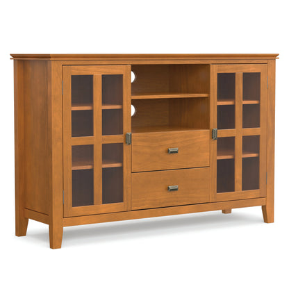 Honey Brown | Artisan Tall TV Media Stand
