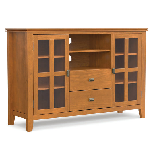 Honey Brown | Artisan Tall TV Media Stand