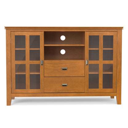 Honey Brown | Artisan Tall TV Media Stand