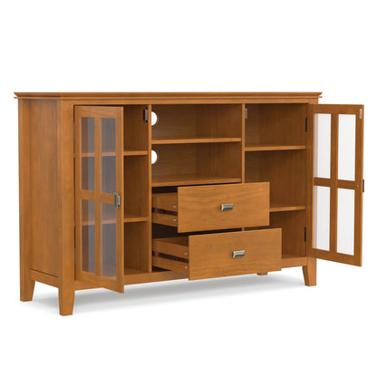 Honey Brown | Artisan Tall TV Media Stand