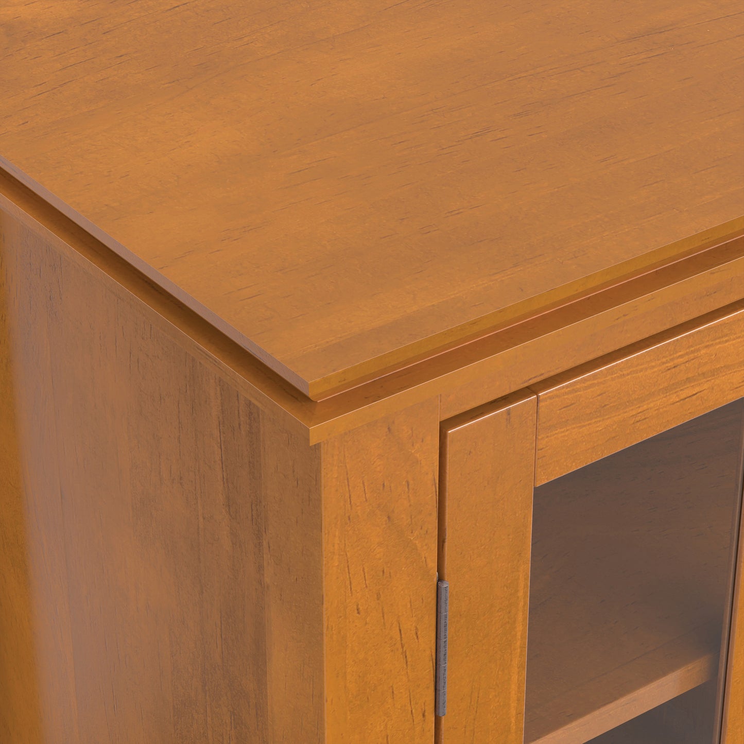 Honey Brown | Artisan Tall TV Media Stand