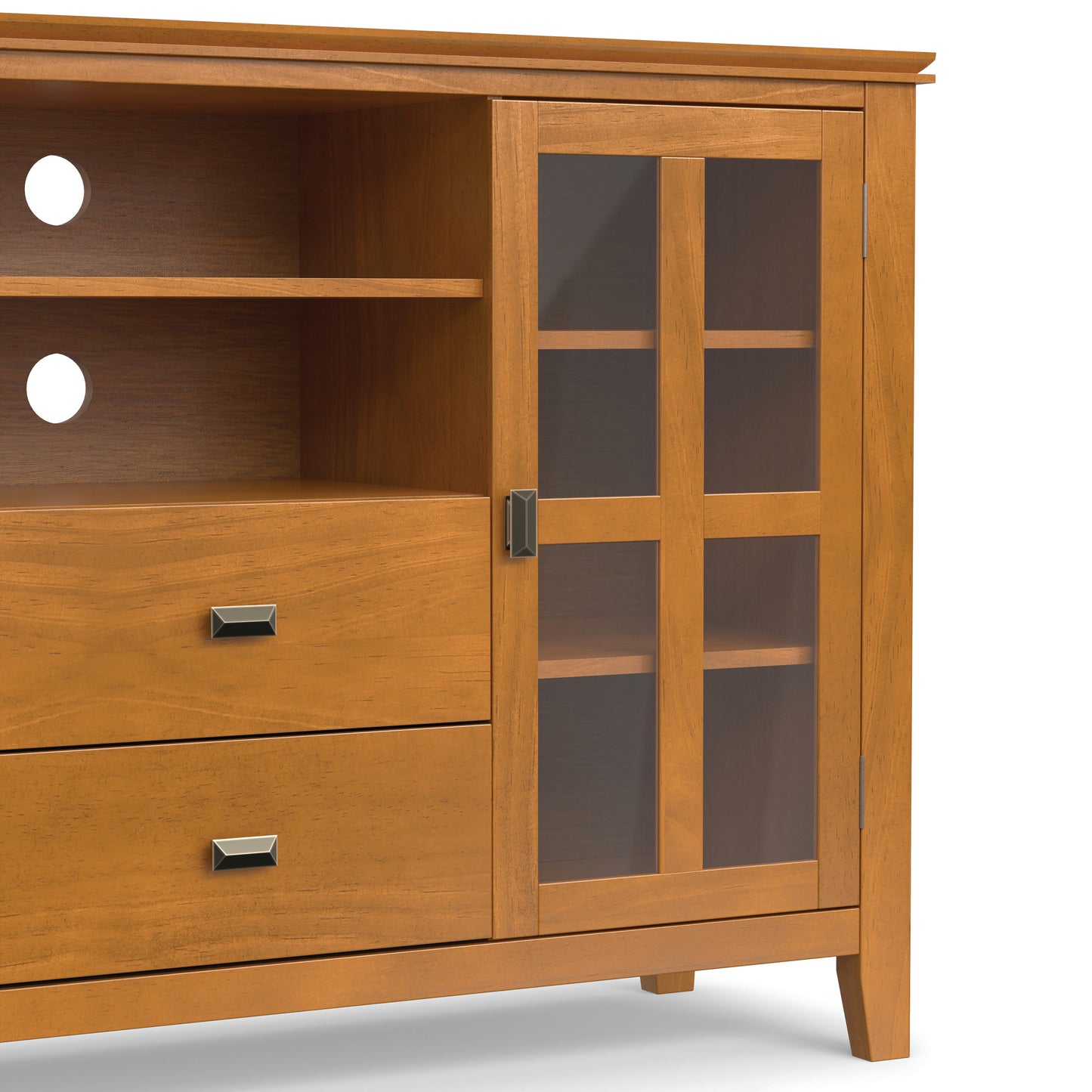 Honey Brown | Artisan Tall TV Media Stand
