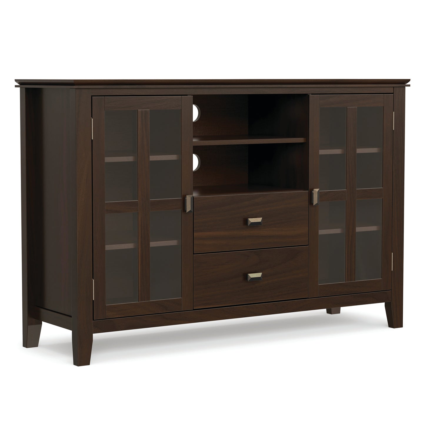 Tobacco Brown | Artisan Tall TV Media Stand