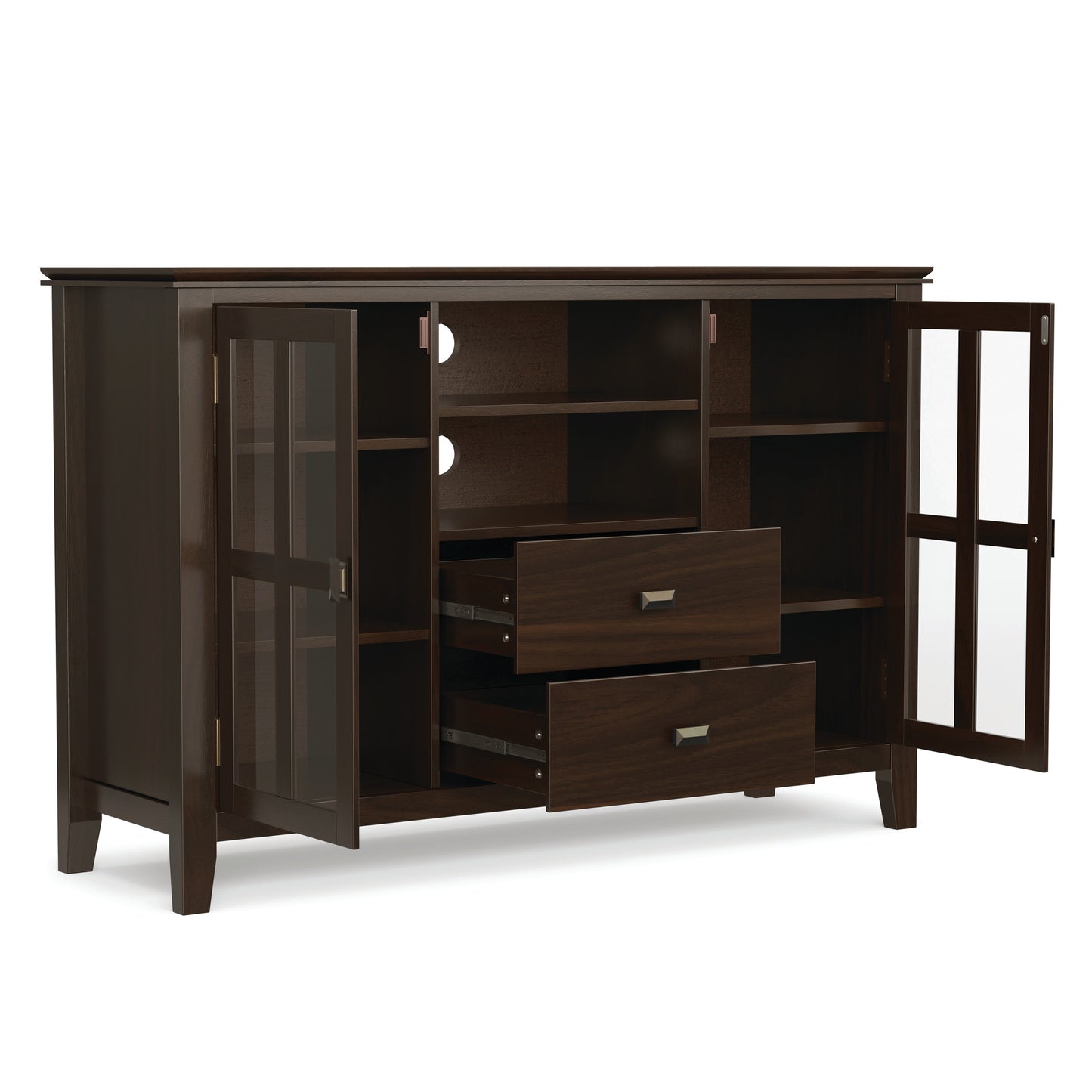 Tobacco Brown | Artisan Tall TV Media Stand