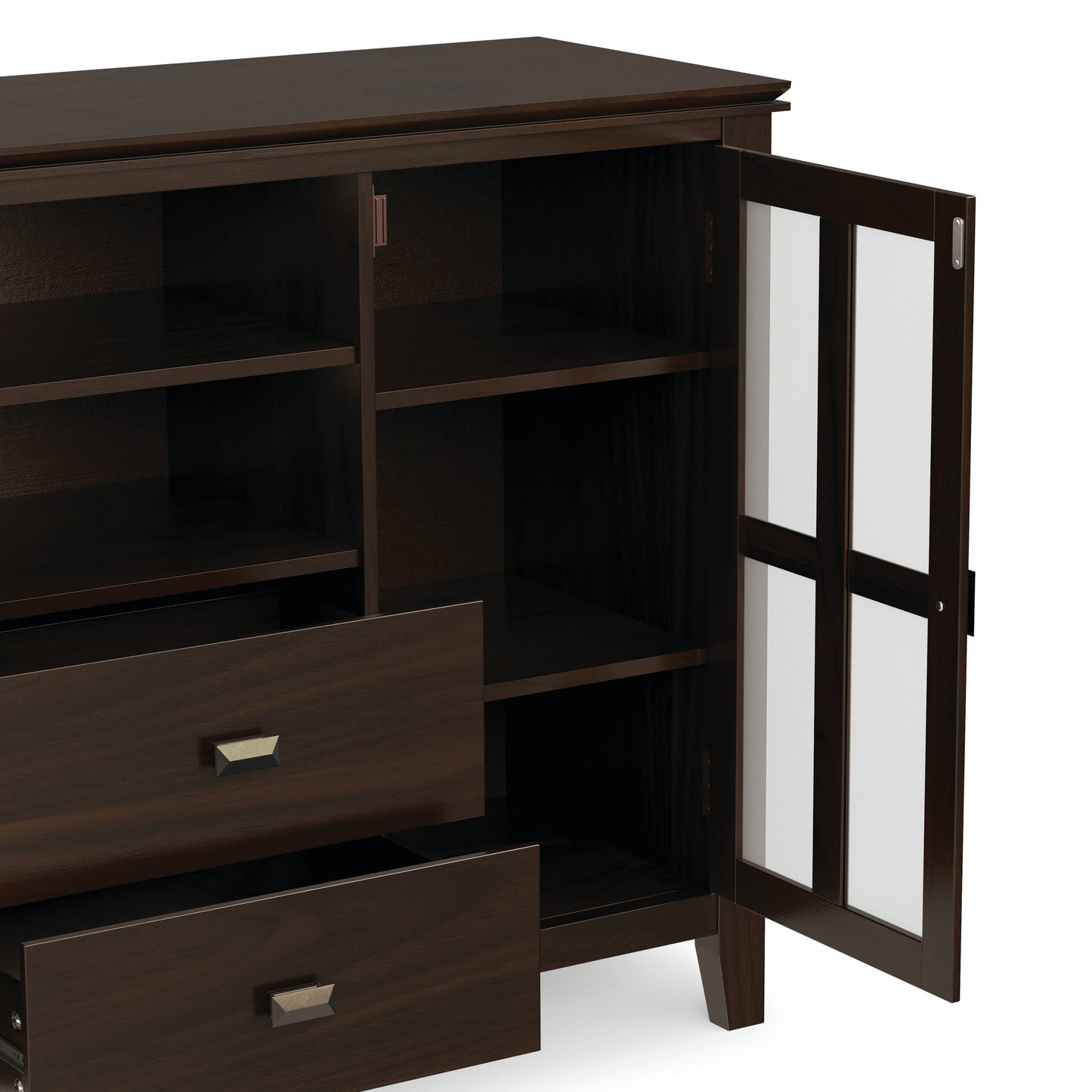 Tobacco Brown | Artisan Tall TV Media Stand