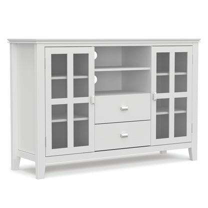 White | Artisan Tall TV Media Stand