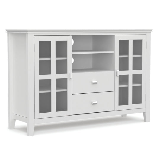 White | Artisan Tall TV Media Stand