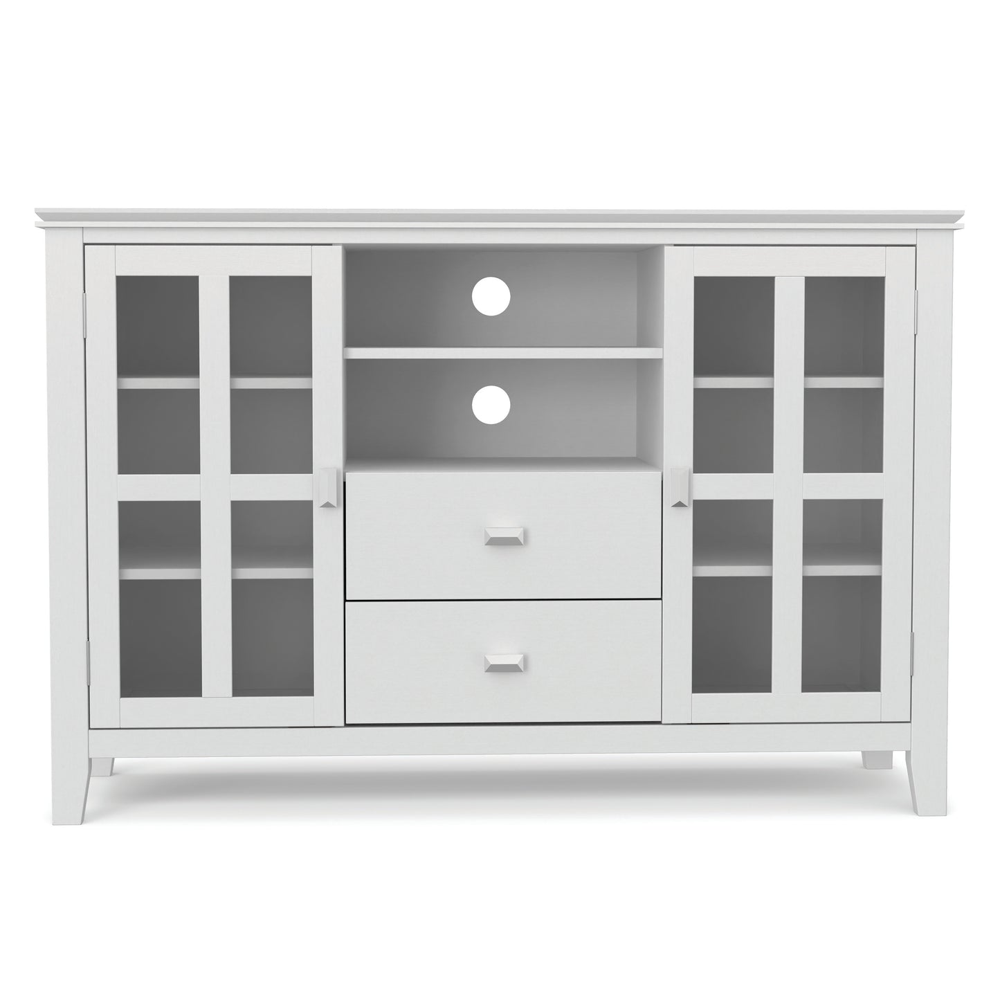 White | Artisan Tall TV Media Stand