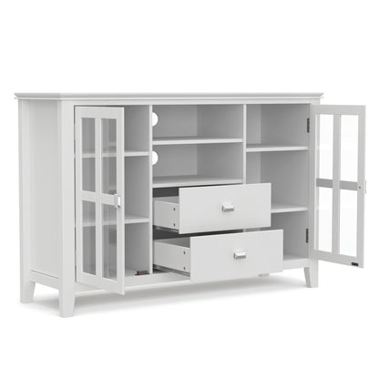 White | Artisan Tall TV Media Stand