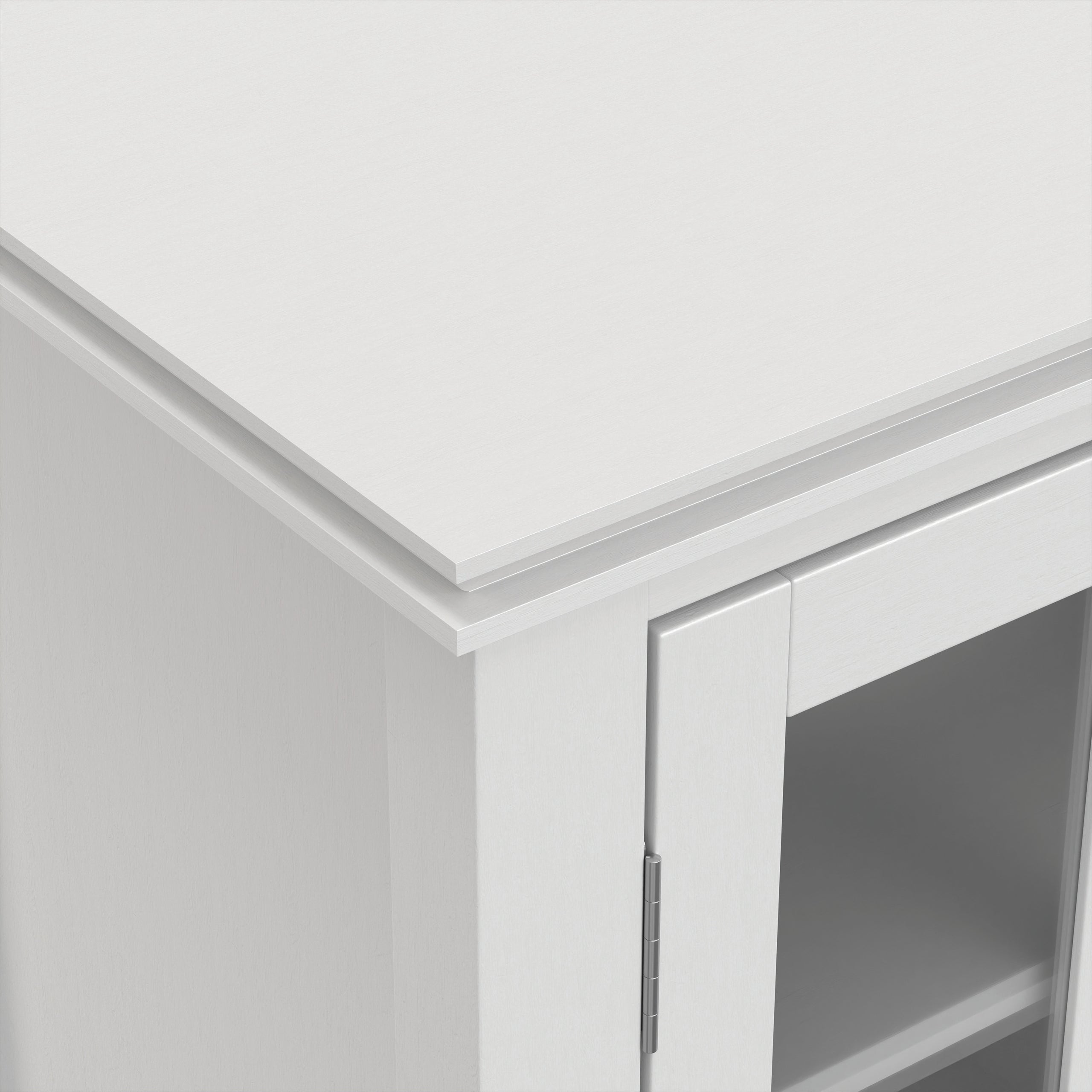 White | Artisan Tall TV Media Stand