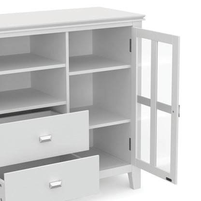 White | Artisan Tall TV Media Stand