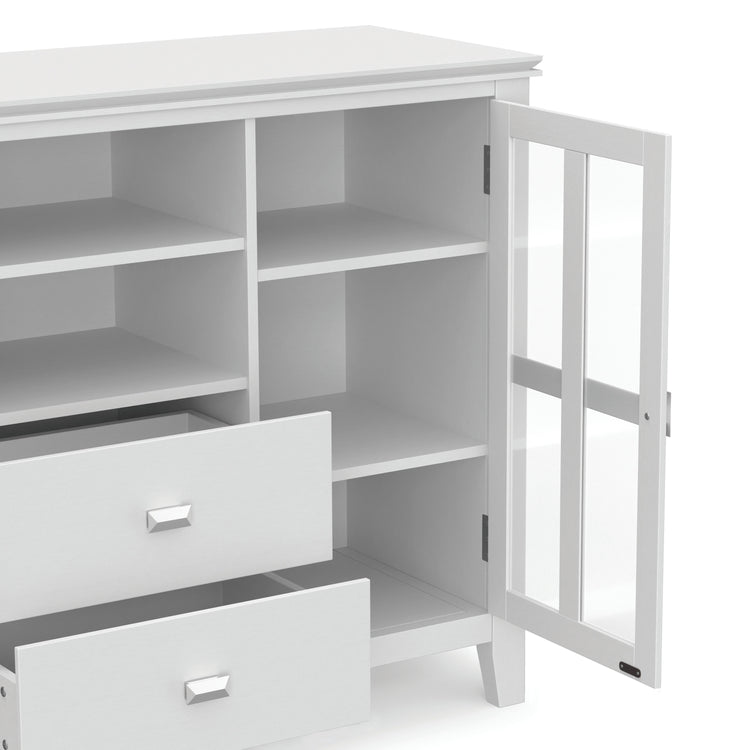 White | Artisan Tall TV Media Stand