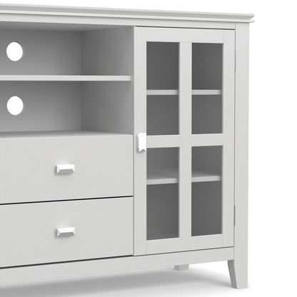 White | Artisan Tall TV Media Stand