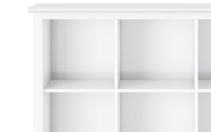 White | Artisan 9 Cube Bookcase