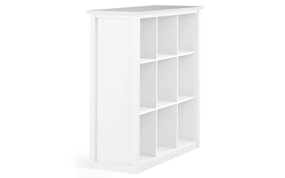 White | Artisan 9 Cube Bookcase