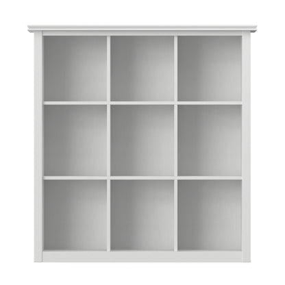 White | Artisan 9 Cube Bookcase