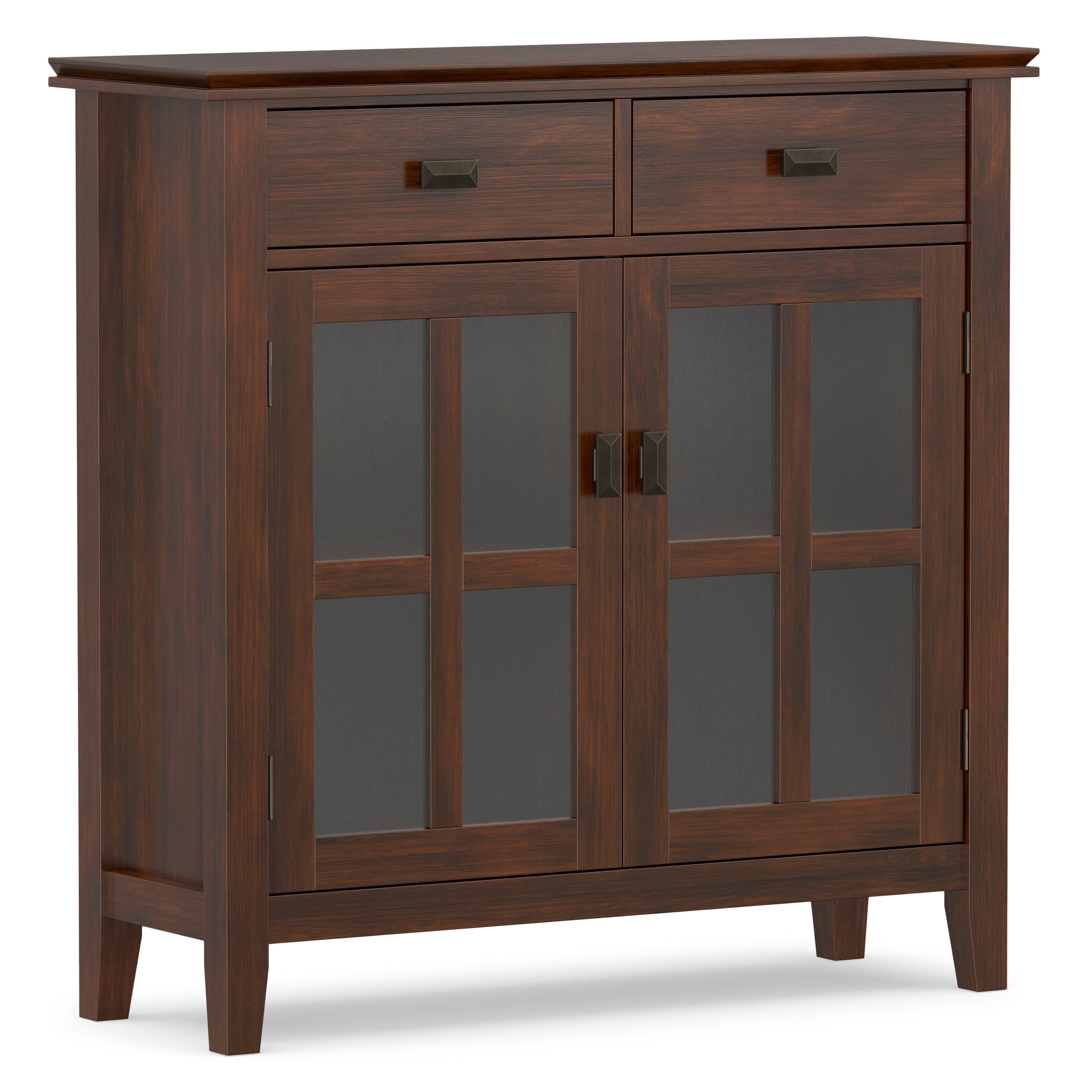 Solid Wood Entryway Cabinet | Artisan Storage Cabinet – Simpli Home